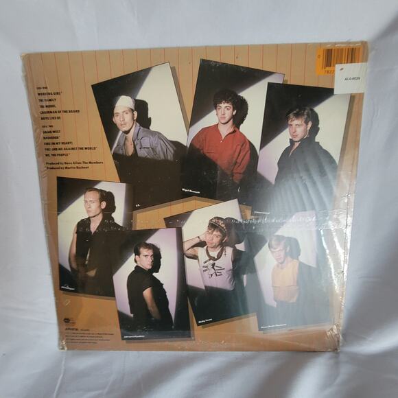 the Members LP  uprhythm downbeat  still sealed 1982 - Picture 3 of 3